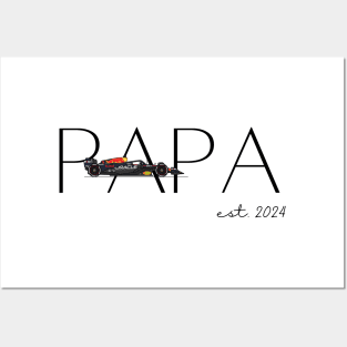 Papa est 2024, f1 Red Bull fan Posters and Art